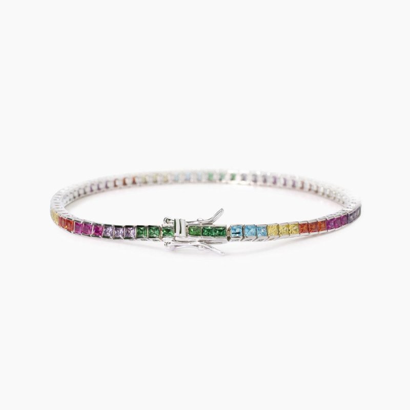 Mabina - Bracciale Tennis Con Zirconi - Multicolor - Tennis Club