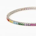 Mabina - Bracciale Tennis Con Zirconi - Multicolor - Tennis Club