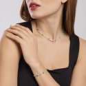 Mabina - Bracciale Tennis Con Elementi Fiore - Argento - Zirconi