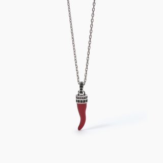 Mabina - Collana Il Quattrino - Argento Rodiato - Zirconi