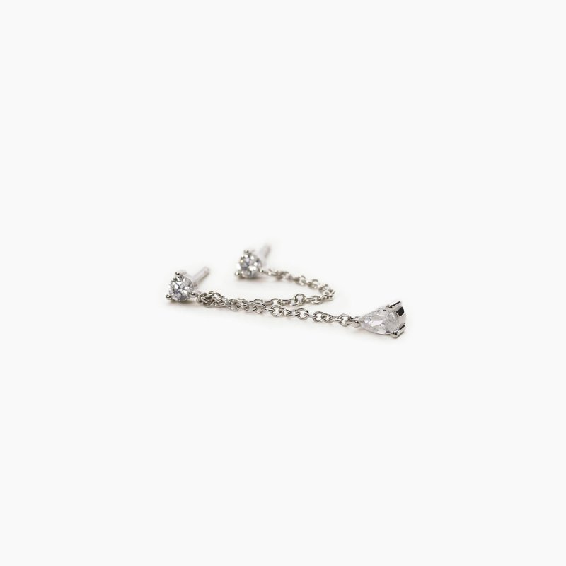 Mabina - Orecchino Hyper Glam - Argento 925 - Zirconi