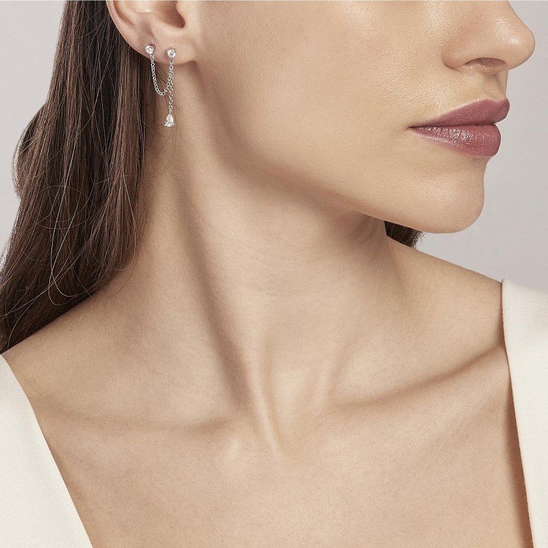 Mabina - Orecchino Hyper Glam - Argento 925 - Zirconi