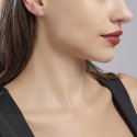 Mabina - Orecchini A Lobo Con Zircone - Argento 925 - Zirconi