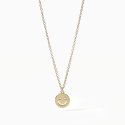 Mabina - Girocollo Fammi Un Sorriso - Argento 925 - Placcatura Oro 18K