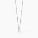 Mabina - Girocollo In Argento Con Punto Luce Shiny - Argento 925 - Zirconi