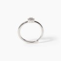 Mabina - Anello Regolabile Con Zirconi - Argento 925 - Zirconi
