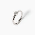 Mabina - Anello Regolabile Con Zirconi - Argento 925 - Zirconi