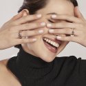 Mabina - Anello Regolabile Con Zaffiro Sintetico - Argento 925