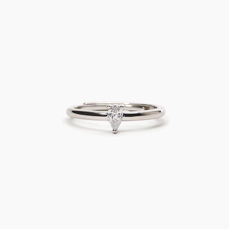 Mabina - Anello Goccia Del Desiderio - Argento 925 - Zircone