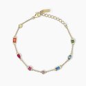 Mabina - Bracciale Multicolor - Catena Forzatina - Rainbow