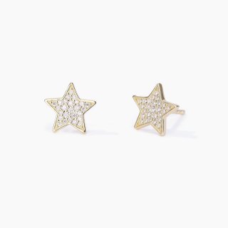 Mabina - Orecchini Polvere Di Stelle - Argento - Zirconi