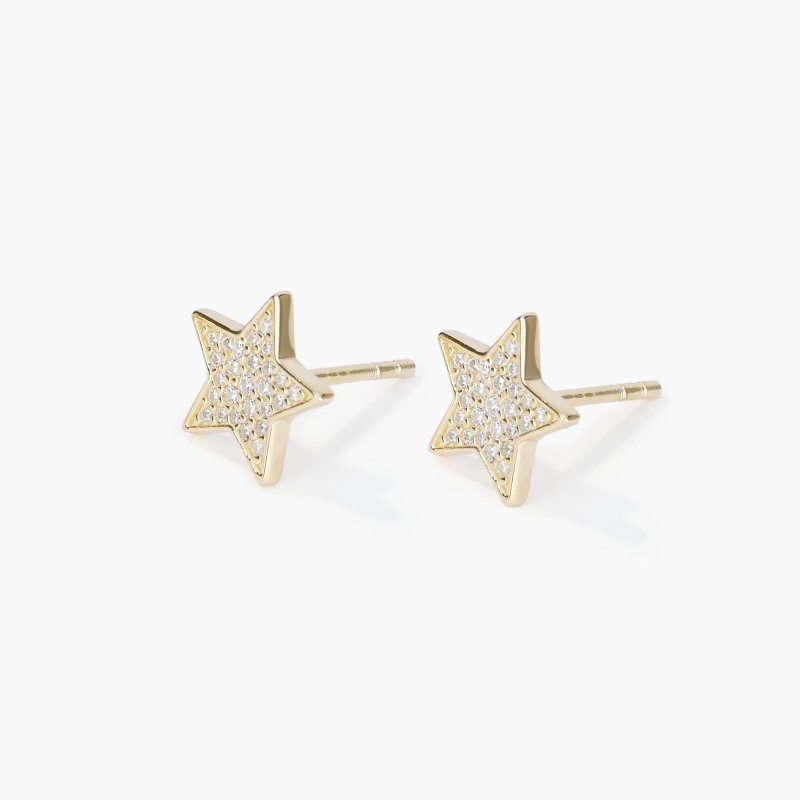 Mabina - Orecchini Polvere Di Stelle - Argento - Zirconi