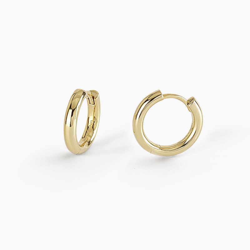 Mabina - Orecchini Petite Jolie - Argento 925 - Placcato Oro 18K