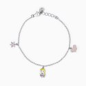 Mabina - Bracciale Da Bambina Raperonzolo - Argento 925 - Smalto