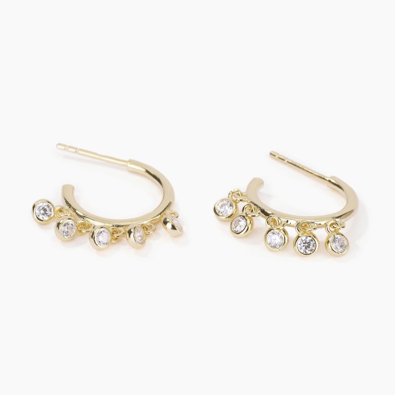 Mabina - Orecchini Glam Pride - Argento 925 - Zirconi