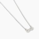 Mabina - Girocollo Infinito - Argento - Zirconi