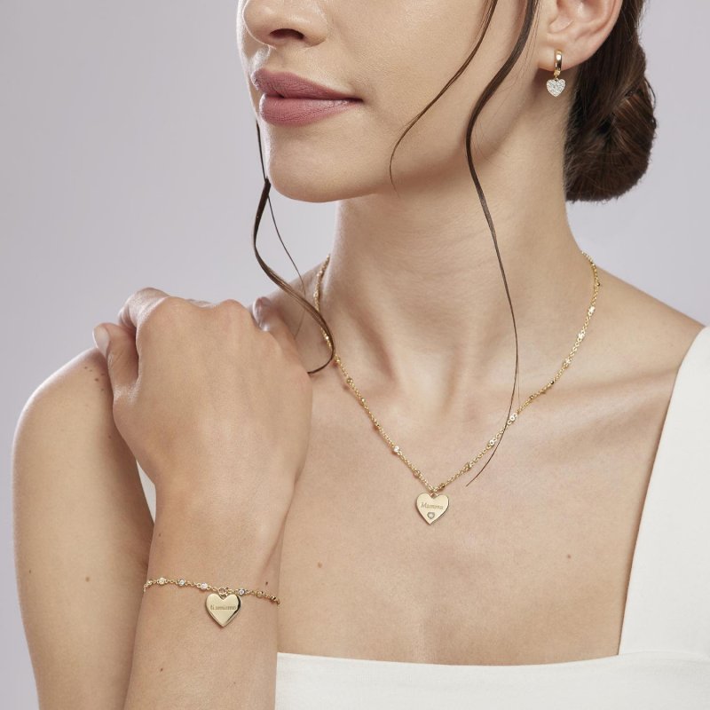 Mabina - Orecchini Wannabe - Argento 925 - Zirconi