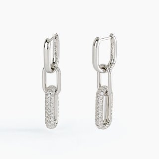 Mabina - Orecchini Rue Madame - Argento 925 - Zirconi