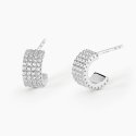 Mabina - Orecchini Midnight - Argento 925 - Zirconi
