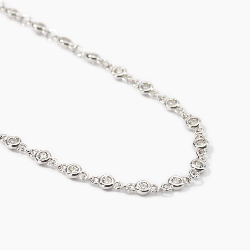 Mabina - Girocollo Skyline - Argento 925 - Zirconi