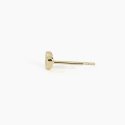 Mabina - Monorecchino A Cuore Dorato - Zirconi - Argento 925