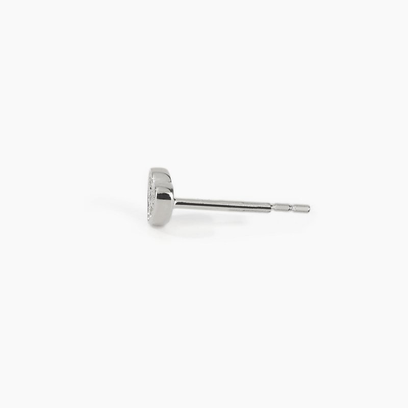 Mabina - Monorecchino A Cuore - Zirconi - Argento 925