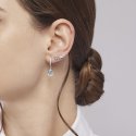 Mabina - Monorecchino A Cuore - Zirconi - Argento 925