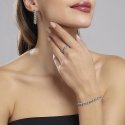 Mabina - Anello In Argento 925 - Zirconi Ø 1.1 Mm