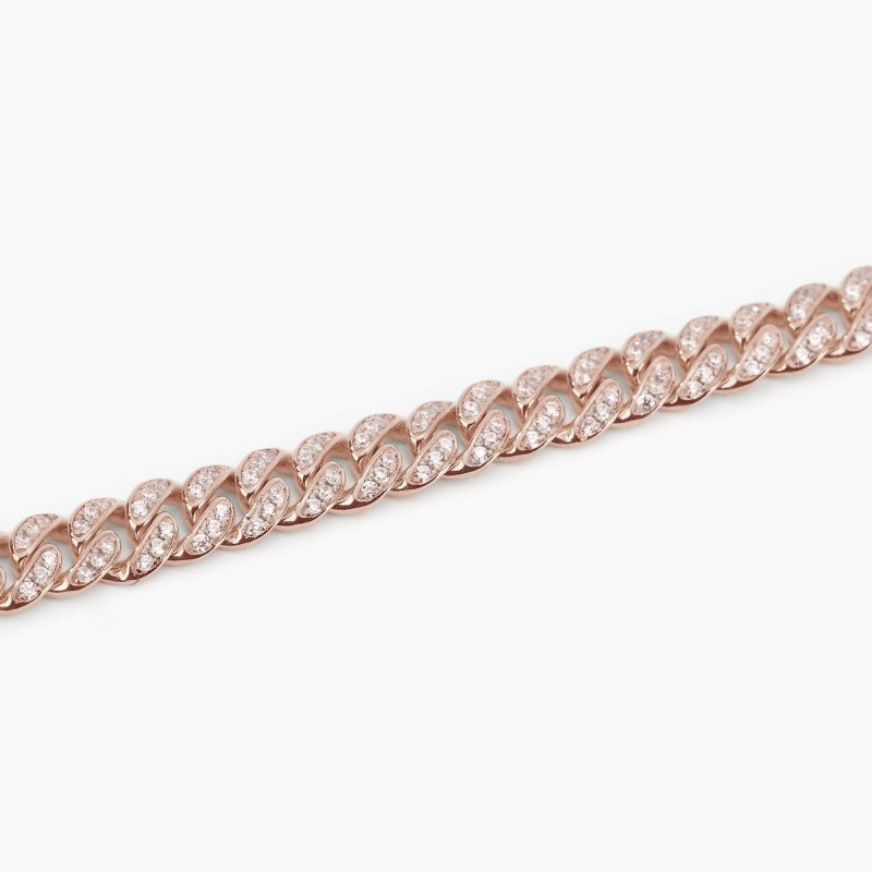 Mabina - Bracciale Groumette - Argento 925 - Oro Rosa 18K