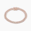 Mabina - Bracciale Groumette - Argento 925 - Oro Rosa 18K