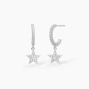 Mabina - Orecchini Super Star - Argento 925 - Zirconi