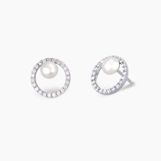 Mabina - Orecchini Sunrise - Argento 925 - Zirconi