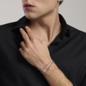 Mabina - Bracciale Uomo Skyline - Argento - Zirconi Neri