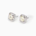 Mabina - Orecchini A Lobo In Argento - Zirconi Lemon - Cool Or Rétro?