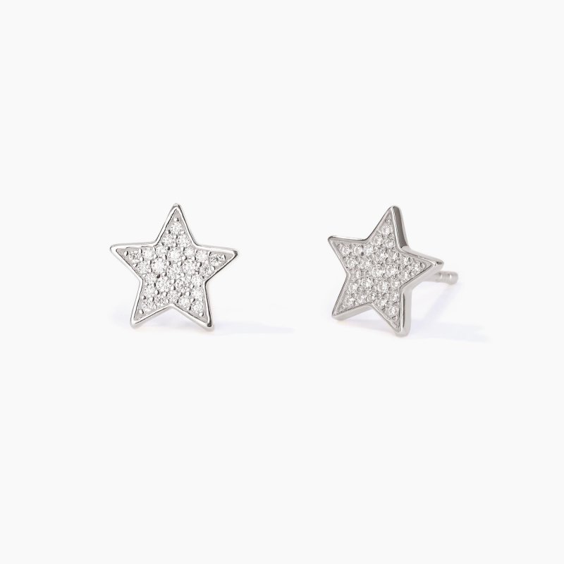 Mabina - Orecchini Polvere Di Stelle - Argento 925 - Zirconi