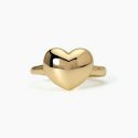 Mabina - Anello Chevalier Con Cuore - Argento Dorato