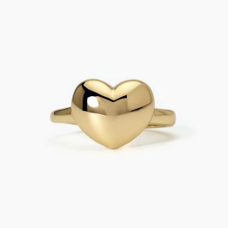 Mabina - Anello Chevalier Con Cuore - Argento Dorato