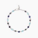 Mabina - Bracciale Uomo Con Turchese - Argento 925 - Ematite