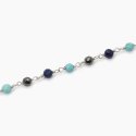 Mabina - Bracciale Uomo Con Turchese - Argento 925 - Ematite