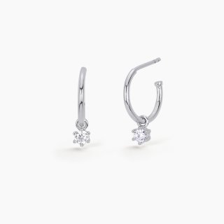 Mabina - Orecchini Light And Shadow - Argento 925 - Zirconi
