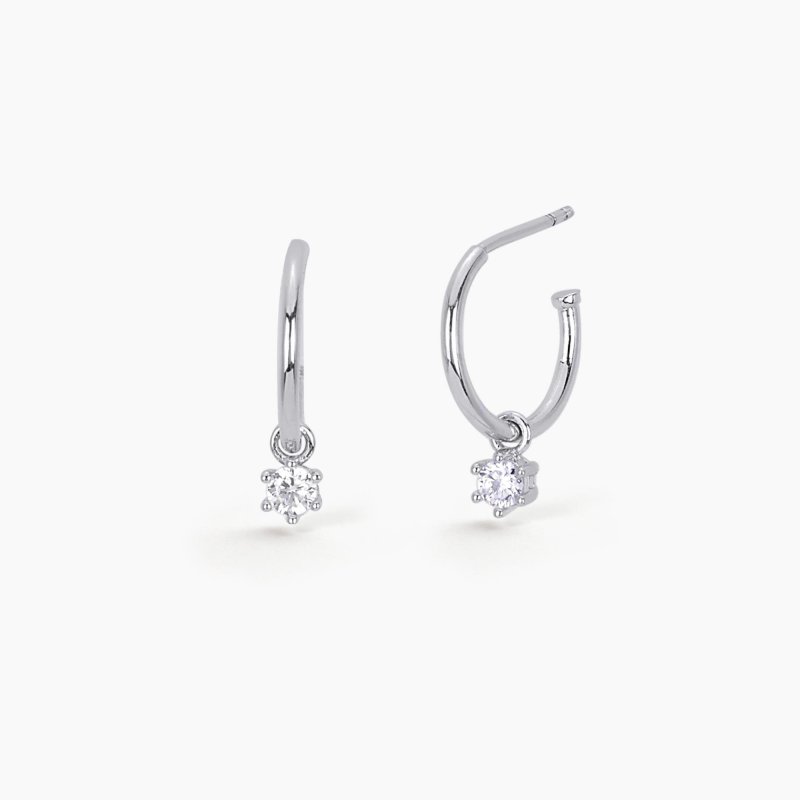 Mabina - Orecchini Light And Shadow - Argento 925 - Zirconi