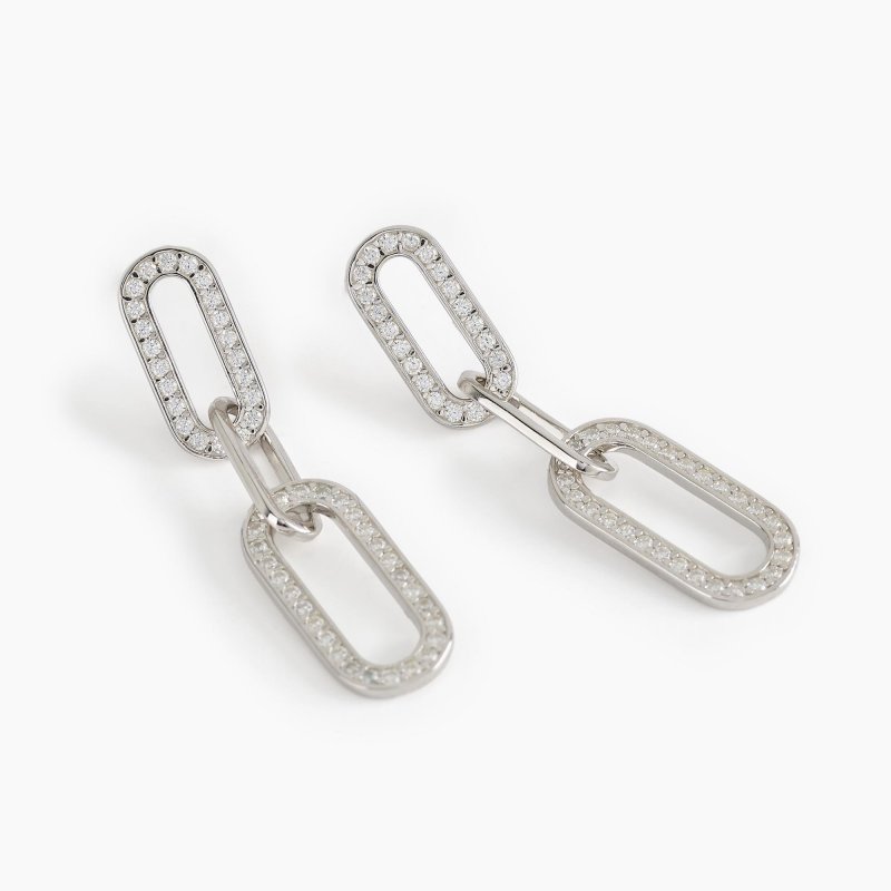 Mabina - Orecchini Cinderella Rock - Argento 925 - Zirconi