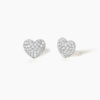 Mabina - Orecchini Gesto D'Amore - Argento 925 - Zirconi