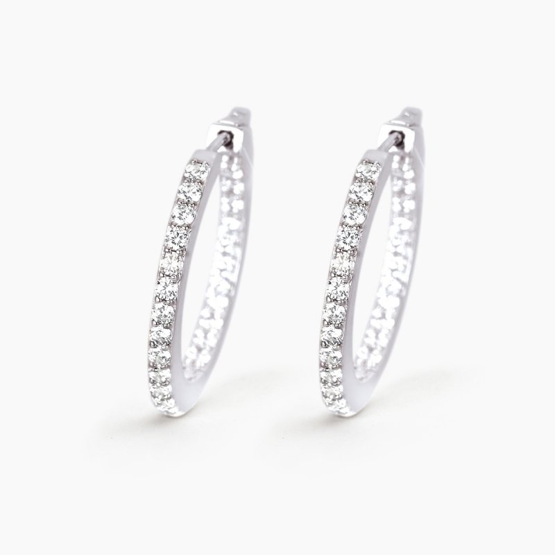 Mabina - Orecchini Upper - Argento 925 - Zirconi