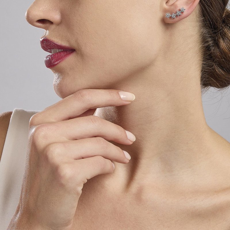 Mabina - Orecchini Starlight - Argento 925 - Zirconi