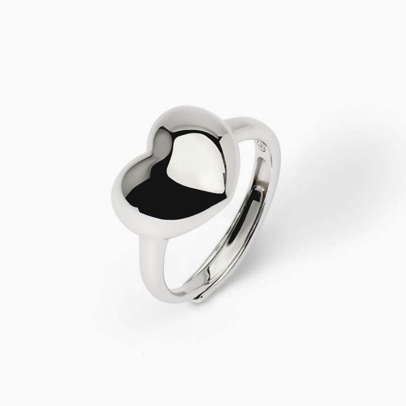Mabina - Anello Chevalier Con Cuore - Argento 925