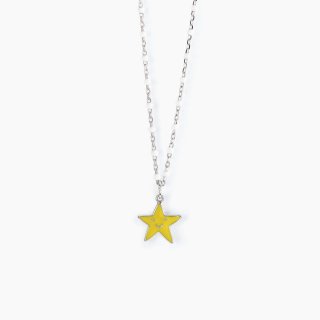 Mabina - Collana Stella - Argento 925 - Smalto Giallo