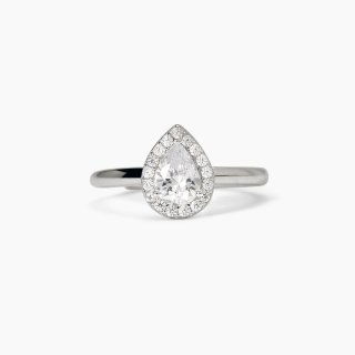 Mabina - Anello In Argento Con Zirconi Bianchi - Cool Or Rétro?
