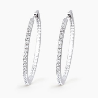 Mabina - Orecchini Upper - Argento 925 - Zirconi