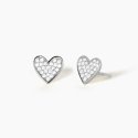 Mabina - Orecchini One Love - Argento 925 - Zirconi